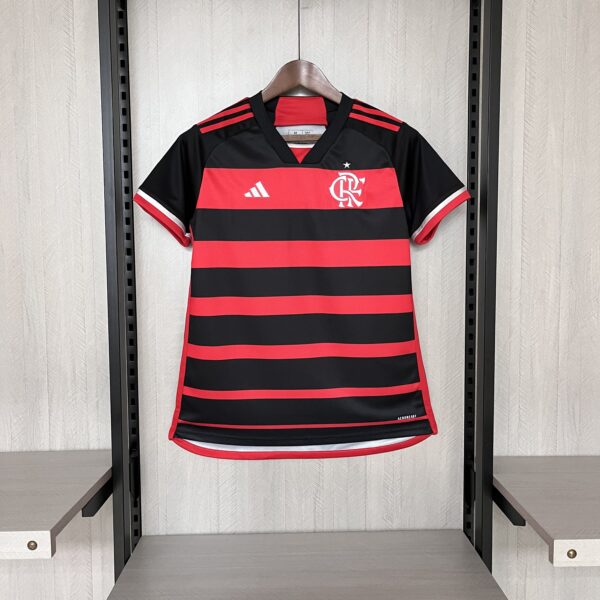 CAMISA FLAMENGO HOME 2024 FEMININA TORCEDOR