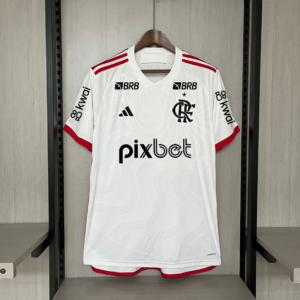 CAMISA FLAMENGO AWAY TORCEDOR (TODOS PATROCINADORES)
