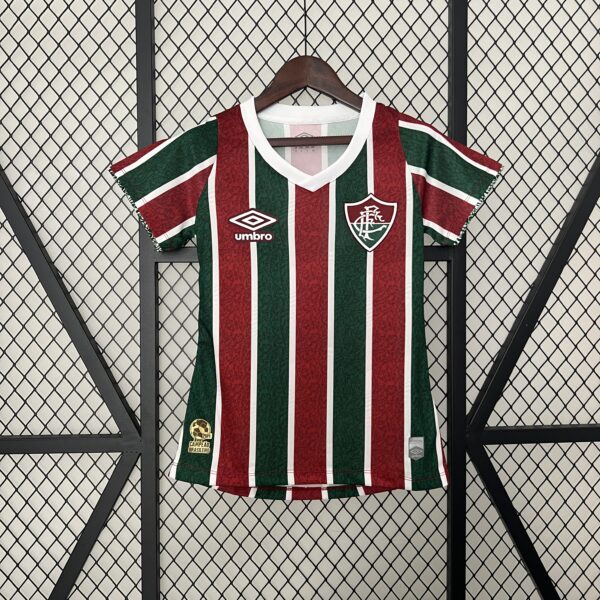 CAMISA FLUMINENSE HOME 2024 TORCEDOR FEM