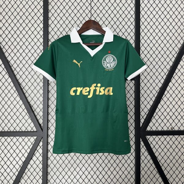 CAMISA PALMEIRAS HOME 2024 TORCEDOR FEM
