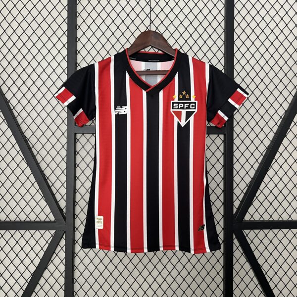 CAMISA SÃO PAULO AWAY 2024 TORCEDOR FEM