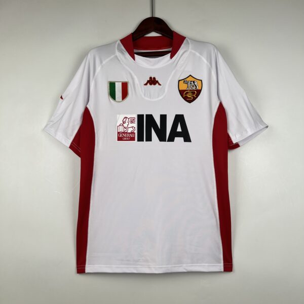 CAMISA ROMA 2001 2002 RETRO