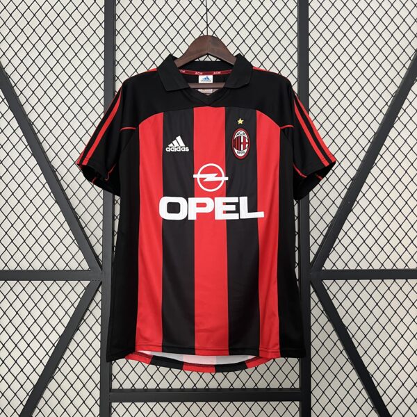 CAMISA MILAN 2001 2002 RETRO