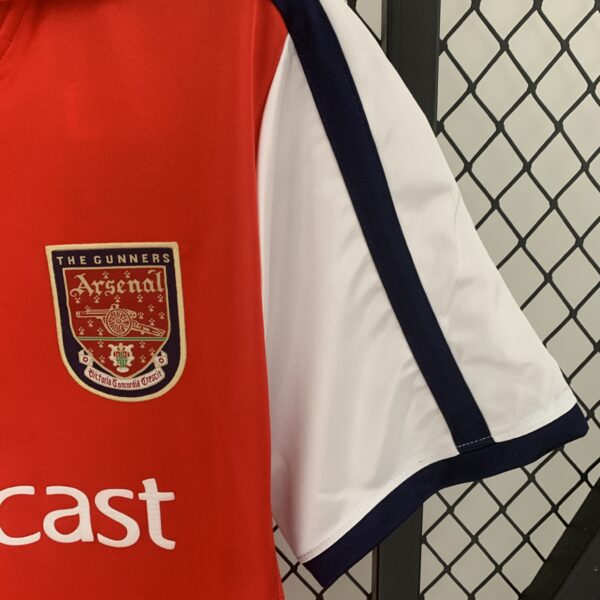 CAMISA ARSENAL 2001 2002 RETRO - Image 3