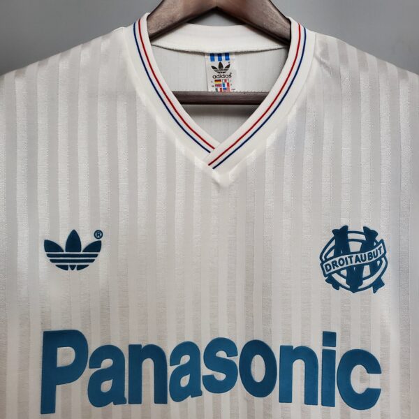 CAMISA OLIMPIQUE MARSEILLE HOME 1990 RETRO - Image 3