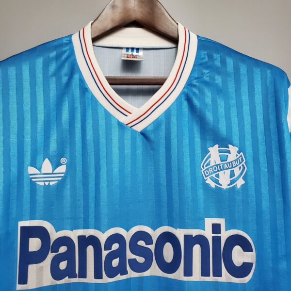 CAMISA OLIMPIQUE MARSEILLE AWAY 1990 RETRO - Image 3