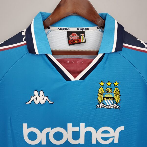 CAMISA MANCHESTER CITY 1997 1999 RETRO - Image 3