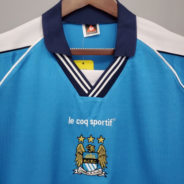 CAMISA MANCHESTER CITY 1999 2001 RETRO - Image 3