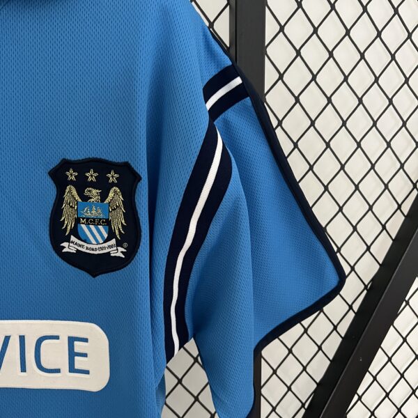 CAMISA MANCHESTER CITY 2002 2003 RETRO - Image 5