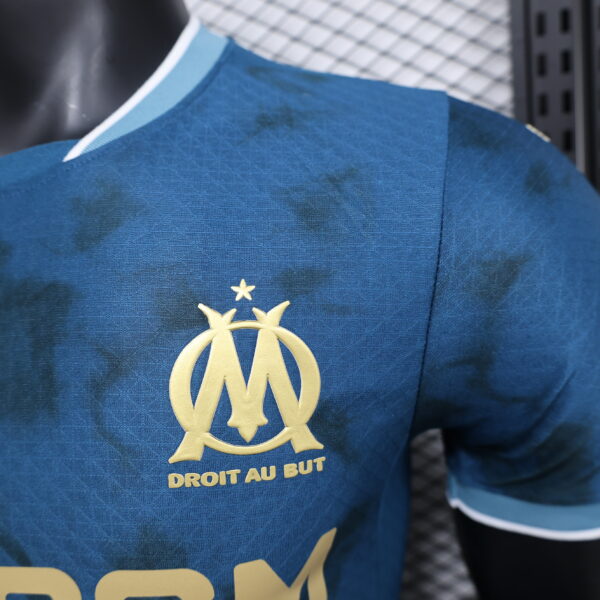 CAMISA OLIMPIQUE MARSEILLE AWAY 2024 2025 JOGADOR - Image 3