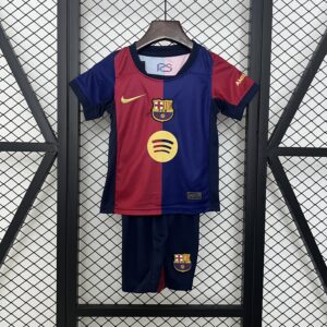 CONJUNTO BARCELONA INFANTIL HOME 2024 2025