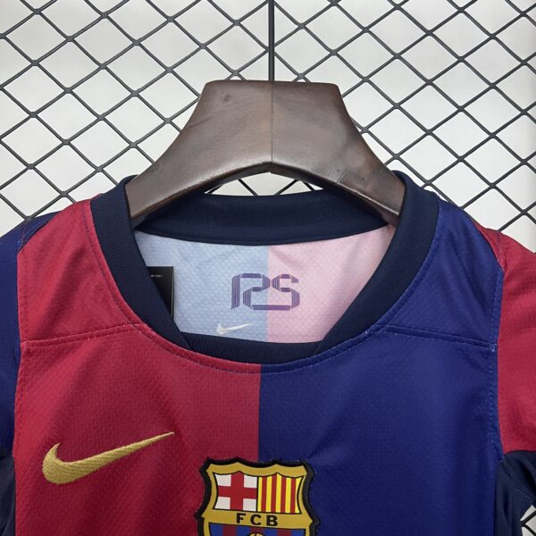 CONJUNTO BARCELONA INFANTIL HOME 2024 2025 - Image 2