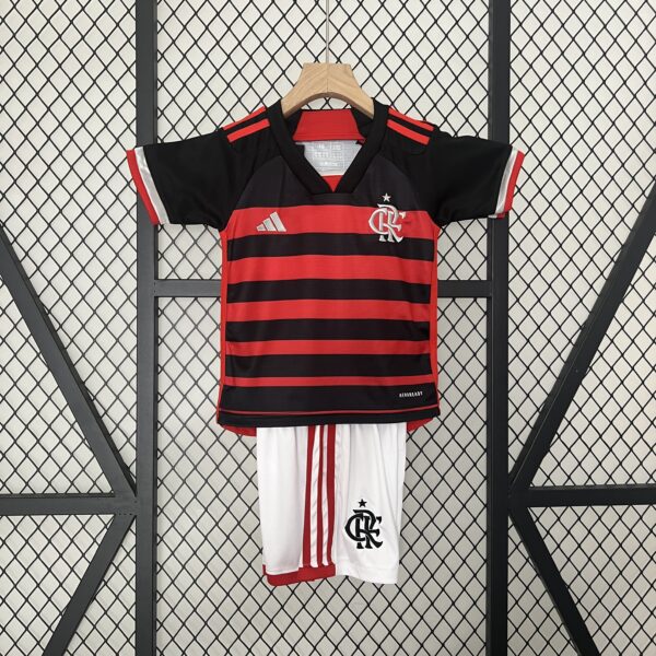 CONJUNTO FLAMENGO INFANTIL HOME 2024 2025