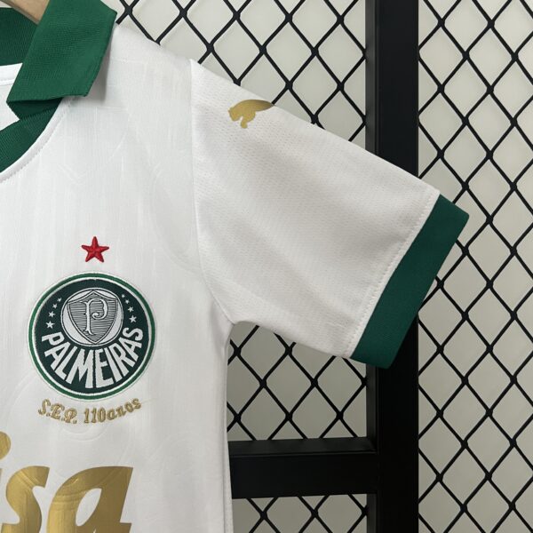 CONJUNTO PALMEIRAS INFANTIL AWAY 2024 2025 - Image 5
