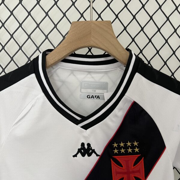 CONJUNTO VASCO INFANTIL AWAY 2024 2025 - Image 2