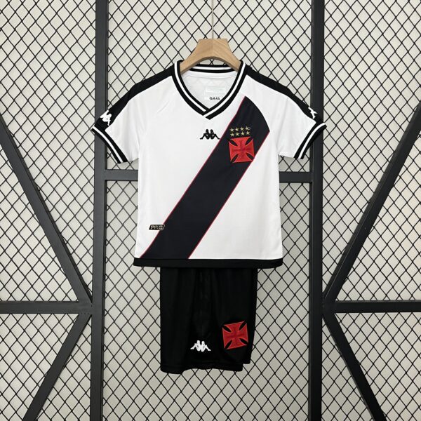 CONJUNTO VASCO INFANTIL AWAY 2024 2025