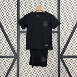 CONJUNTO CORINTHIANS INFANTIL AWAY 2024 2025