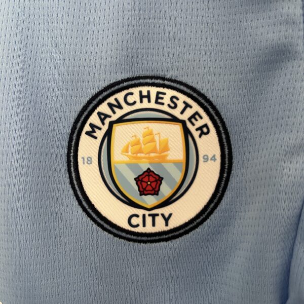 CONJUNTO MANCHESTER CITY INFANTIL HOME 2024 2025 - Image 3