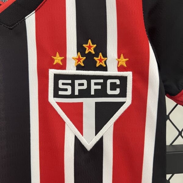 CONJUNTO SÃO PAULO INFANTIL AWAY 2024 2025 - Image 3