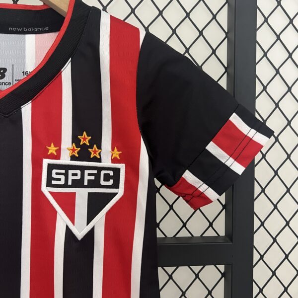 CONJUNTO SÃO PAULO INFANTIL AWAY 2024 2025 - Image 5