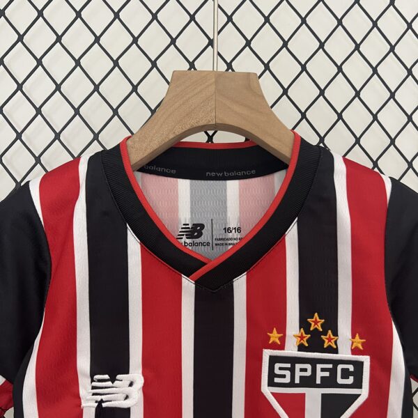 CONJUNTO SÃO PAULO INFANTIL AWAY 2024 2025 - Image 2