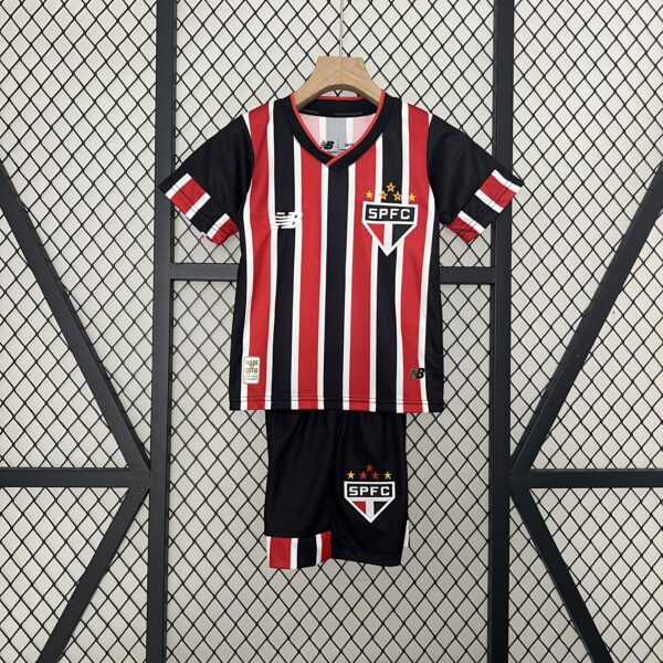 CONJUNTO SÃO PAULO INFANTIL AWAY 2024 2025