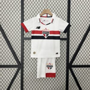 CONJUNTO SÃO PAULO INFANTIL HOME 2024 2025