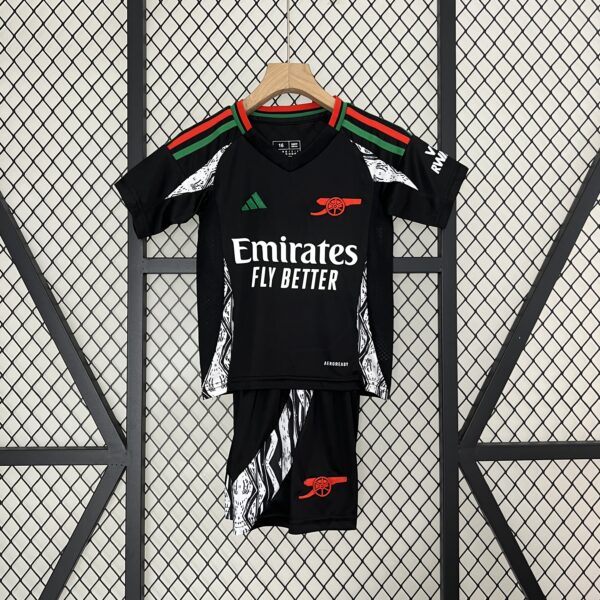 CONJUNTO ARSENAL INFANTIL AWAY 2024 2025