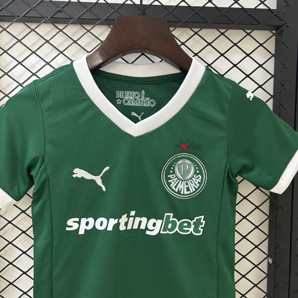 CONJUNTO PALMEIRAS INFANTIL HOME 2025 2026 - Image 2