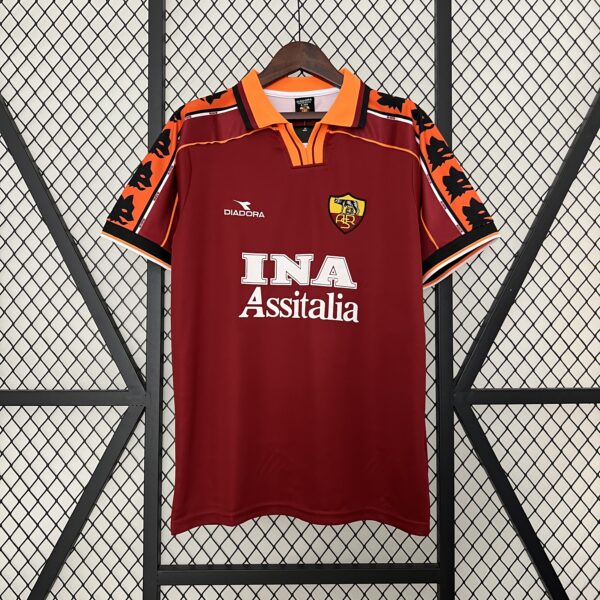 CAMISA ROMA 1998 1999 RETRO