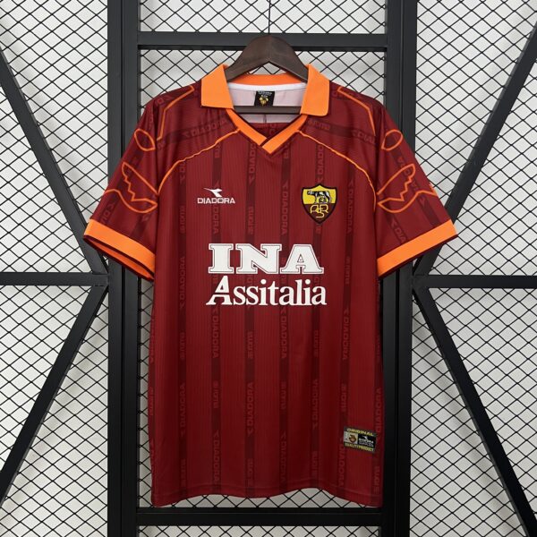 CAMISA ROMA 1999 2000 RETRO