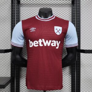 CAMISA WEST HAM 2024 2025 HOME JOGADOR