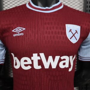 CAMISA WEST HAM 2024 2025 HOME JOGADOR