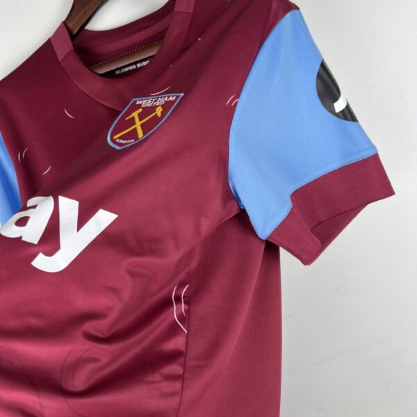 CAMISA WEST HAM HOME 2023 2024 TORCEDOR - Image 6